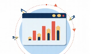 Icona che rappresenta i dati di navigazione, come un browser web con frecce
